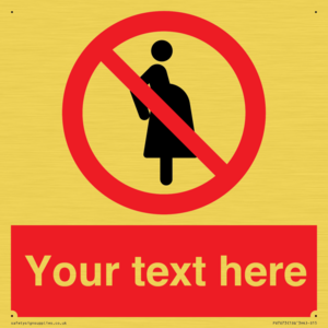 Custom prohibition not for pregnant women